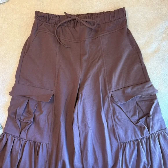 Free People Chocolate Brown Wide Leg Jumpsuit - Picture 5 of 11